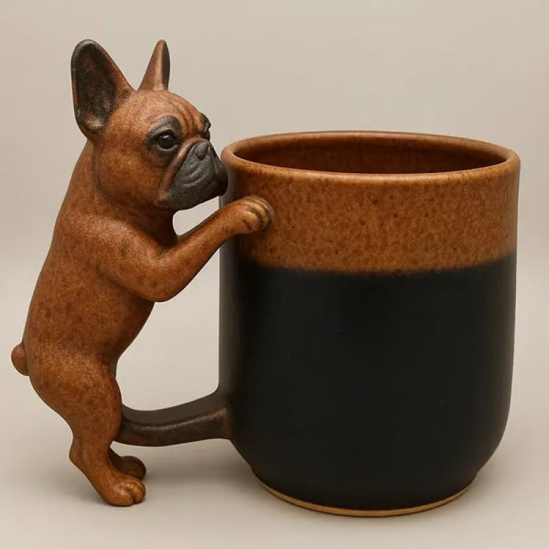 Resin Dachshund Mug Household