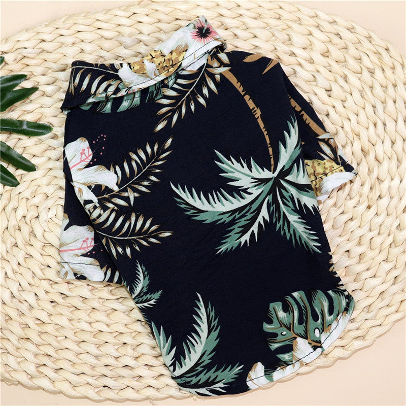 Hawaiian Teddy Small Dog, Shirt Cloth.
