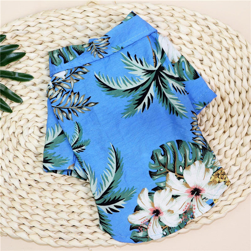 Hawaiian Teddy Small Dog, Shirt Cloth.