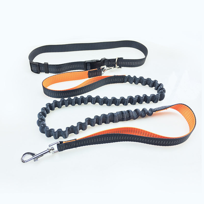 Dog Running Hand-Free Pull Dog Leash.