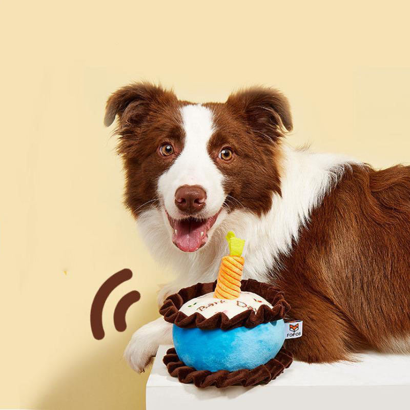 Bite-resistant Birthday Cake Toy