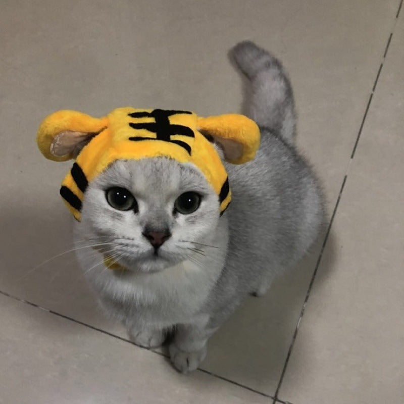 Cat headgear funny cute warm decorative hat