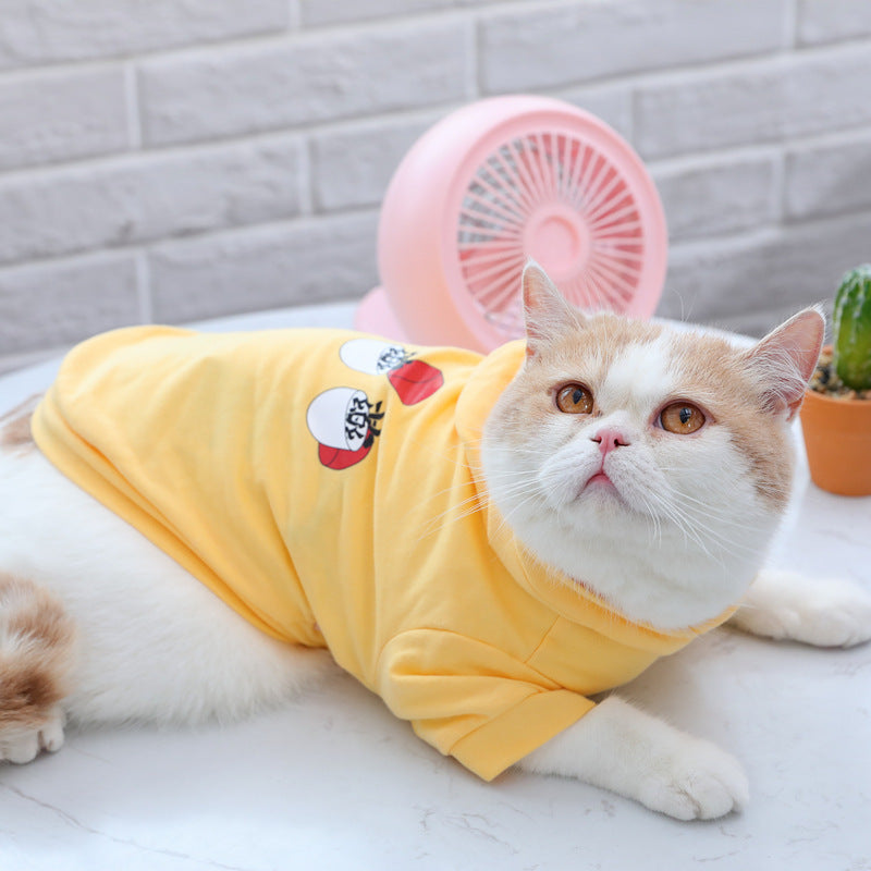 Cat Clothes Summer Kitten Cute