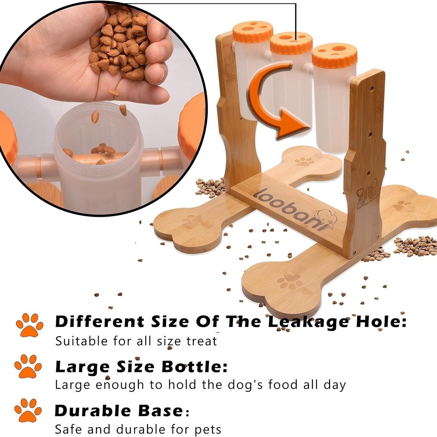 Dog Toy Wooden Puzzle