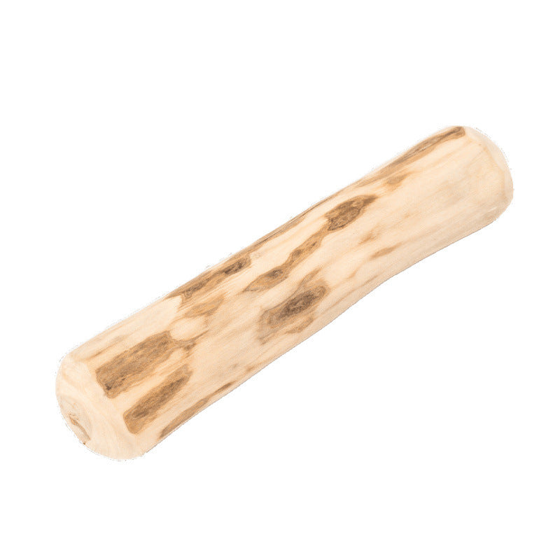 Natural Coffee Wood Pet Dog Bite Toy