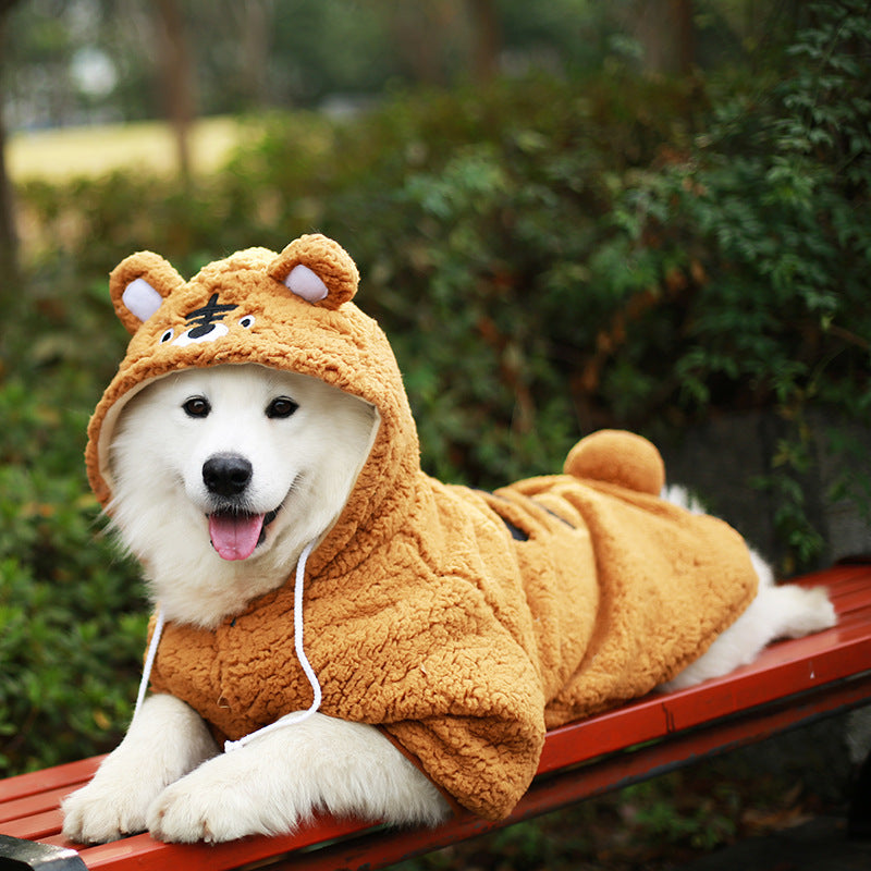 Medium And Large Dogs Winter Clothing