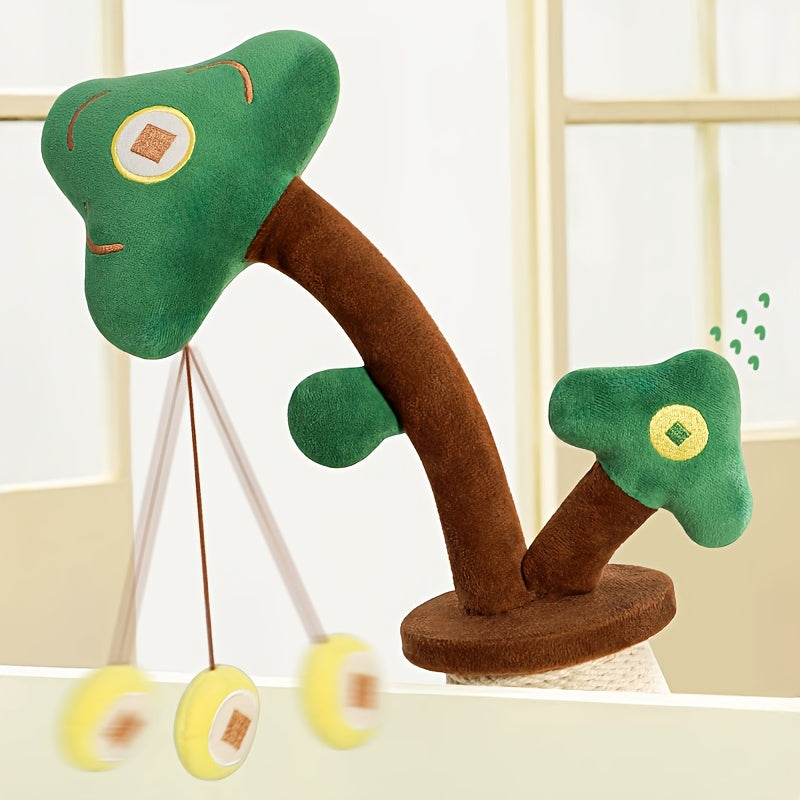 Vertical Money Tree Cat Scratching Pole.