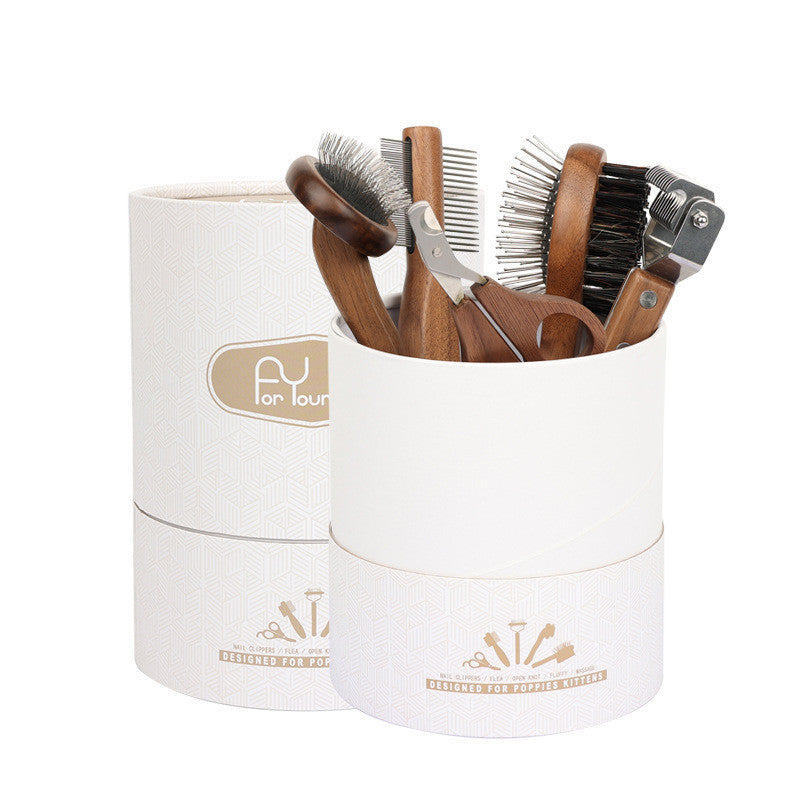 Luxury Cat and Dog Kit Massage Comb Set