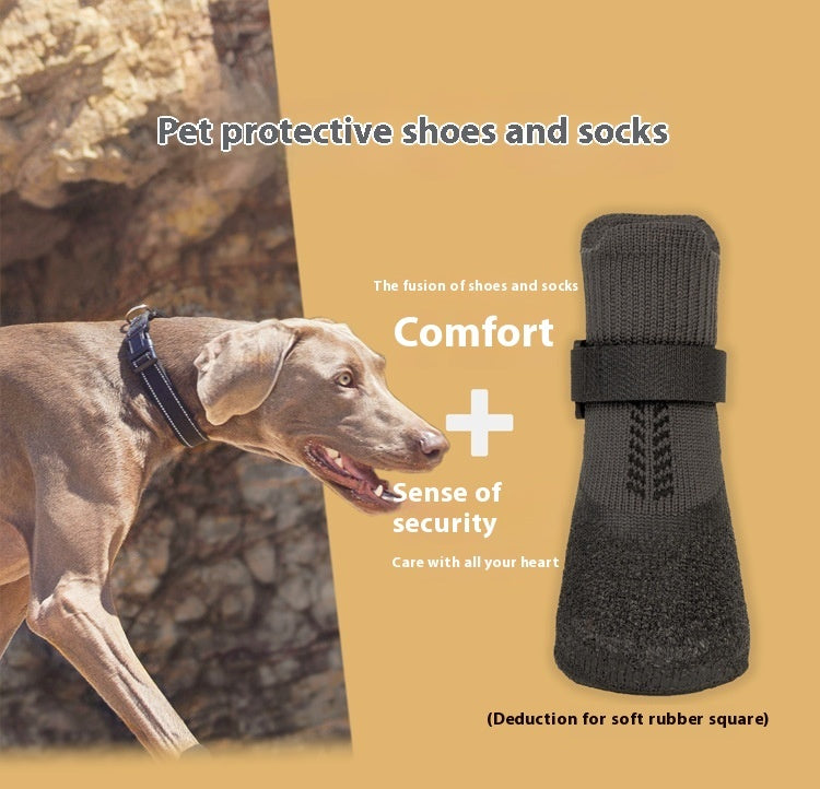 Outdoor Pet Protection Sock Small And Medium Dogs