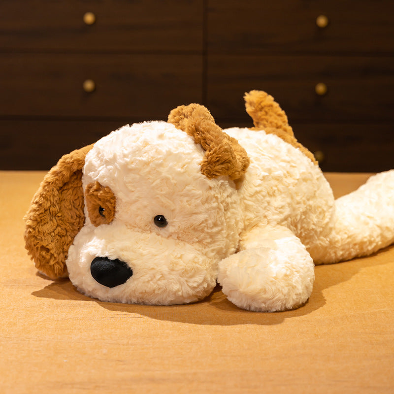 Soft and Adorable Lying Spot Dog Doll Plush Toys.