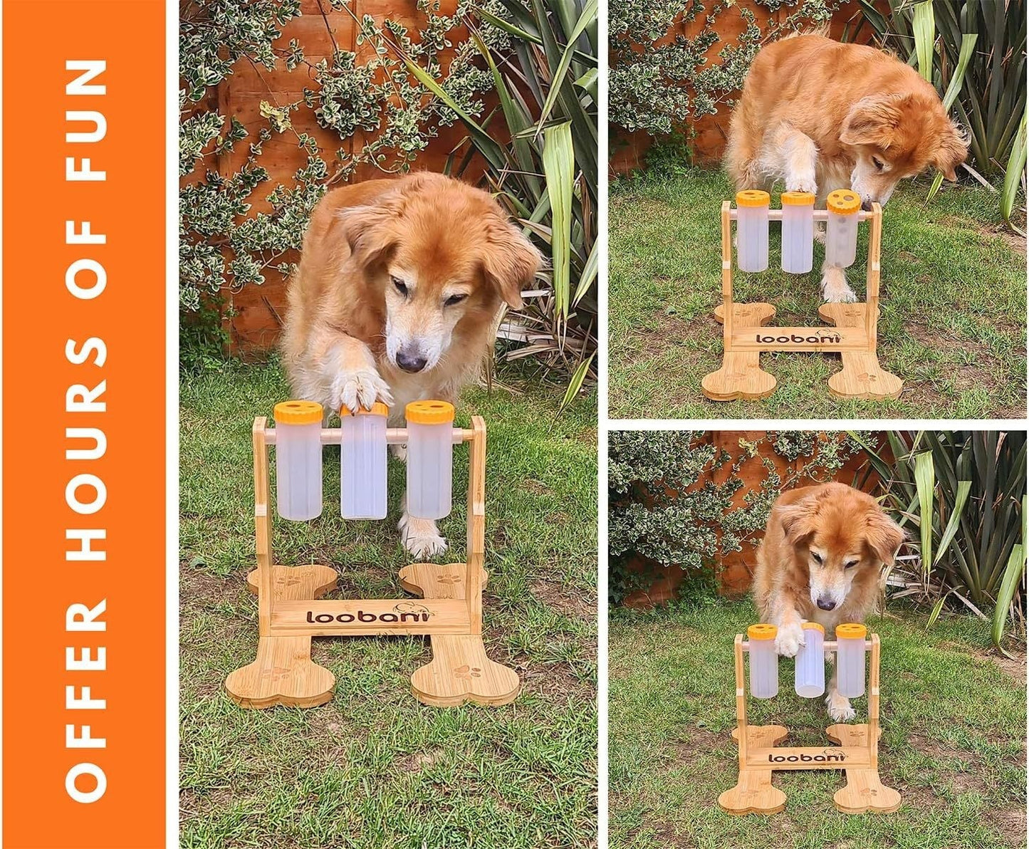 Dog Toy Wooden Puzzle