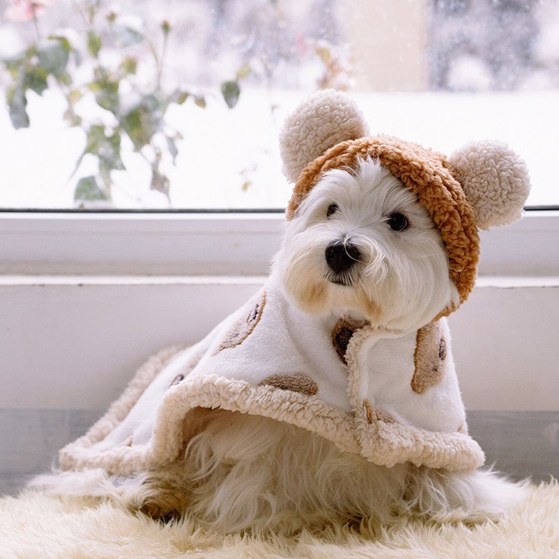Special Blanket For Dog Warmth Artifact Cloak