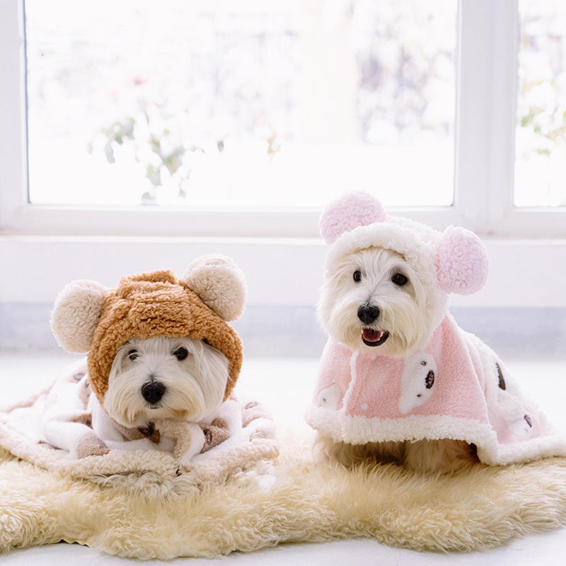 Special Blanket For Dog Warmth Artifact Cloak