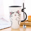 Large 600 ml Cute Ceramic Cat Mug