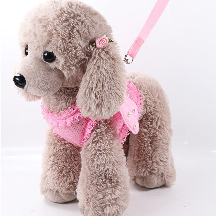 Angel Pink Dog Vest – Breathable.
