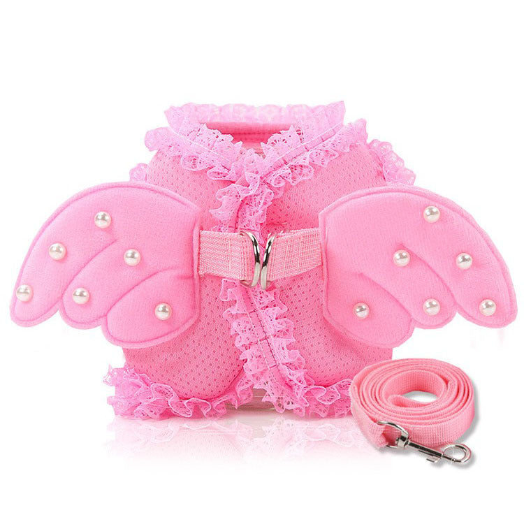 Angel Pink Dog Vest – Breathable.