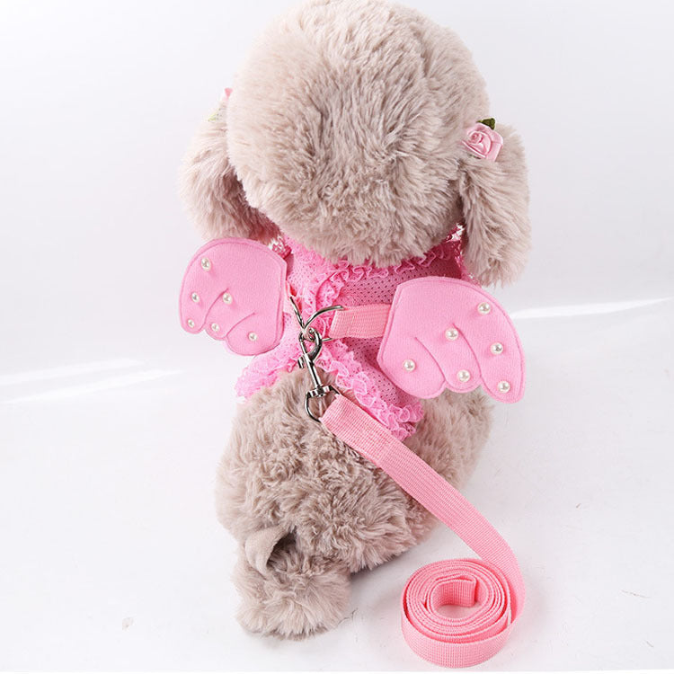 Angel Pink Dog Vest – Breathable.