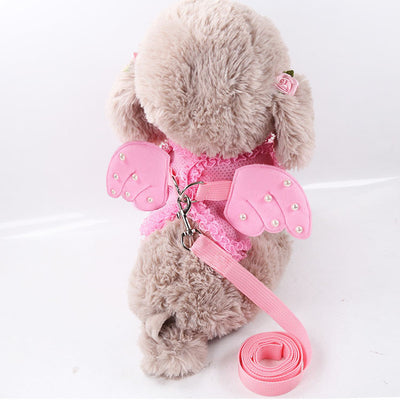 Angel Pink Dog Vest – Breathable.