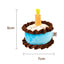 Bite-resistant Birthday Cake Toy