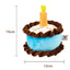 Bite-resistant Birthday Cake Toy
