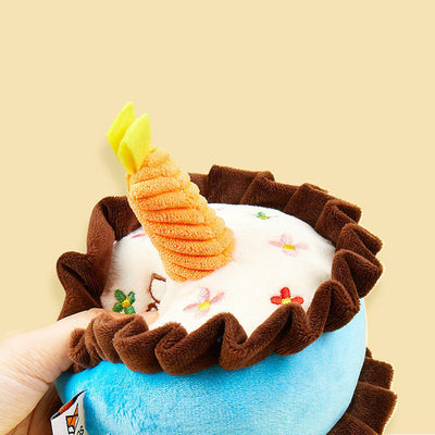 Bite-resistant Birthday Cake Toy