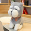Schnauzer Dog Plush Doll.