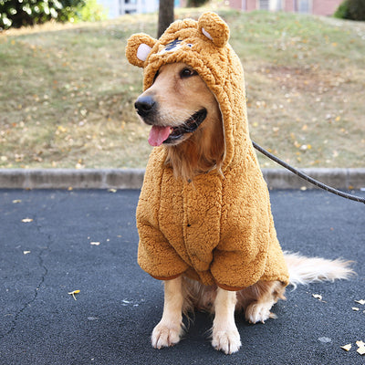 Medium And Large Dogs Winter Clothing
