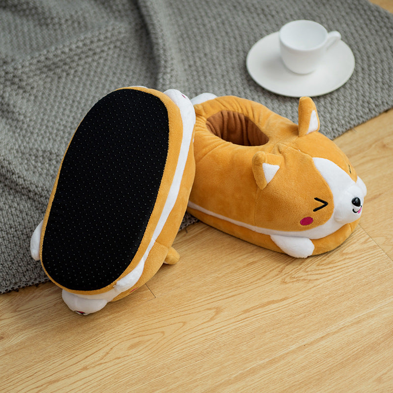 Cartoon Koi dog Slippers