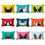 Cartoon Dog Head Rectangular Pillowcase
