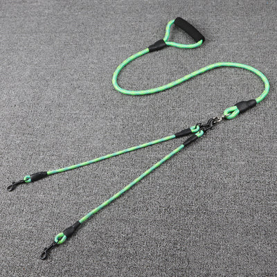 Double Pet Leash Anti-Winding