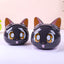Cat Head Ceramic Mug.