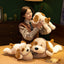 Soft and Adorable Lying Spot Dog Doll Plush Toys.