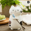 Large Kitty Cat Ceramic Mug with Spoon.