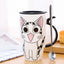 Large 600 ml Cute Ceramic Cat Mug