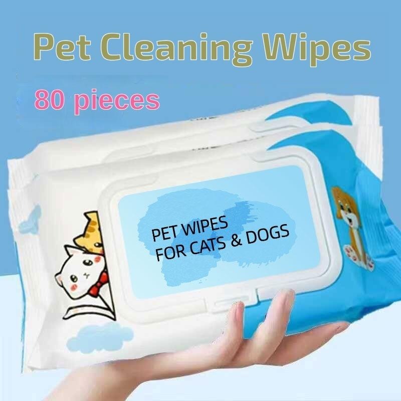 Dog Cat Pet Wet Wipes