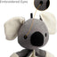 Dog Toys Stuffed Gray Koala