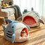 Shark Pet Kennel Warm Yurt Semi-closed
