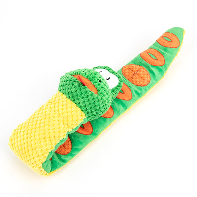 Snake Snuffle Toy Squeaky Dog Toys Boredom Stress Relief Game, Toy IQ Training.