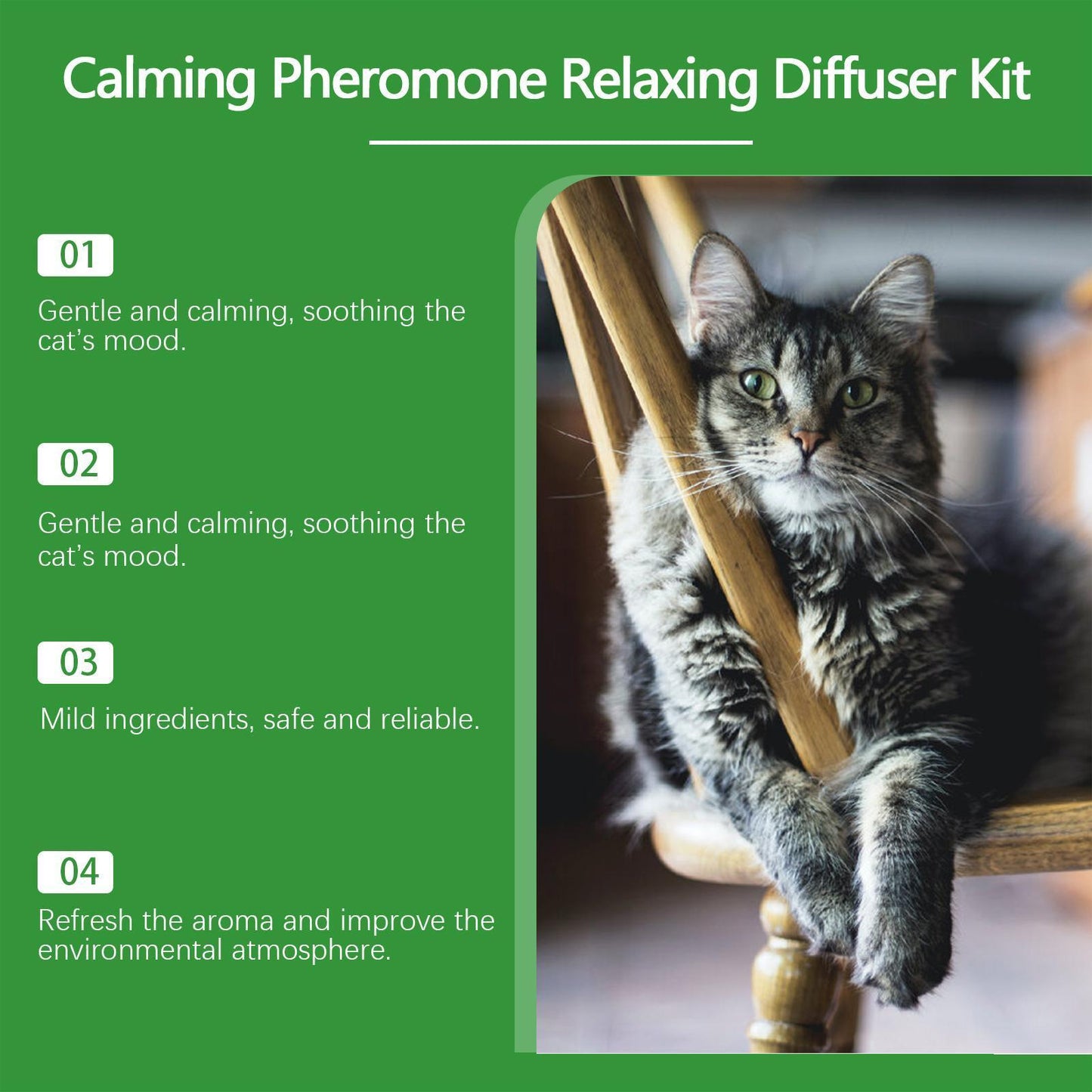 Diffuser Calming Pheromone Cat Keep Relaxing.