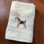 Dog Embroidery Water Absorbing Wash Towel