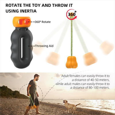 Dog Rope Fetch Exercise Large Aggressive Chewers