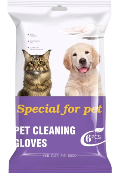 Pet Cleaning Gloves for Dogs and Cats