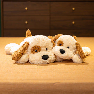 Soft and Adorable Lying Spot Dog Doll Plush Toys.