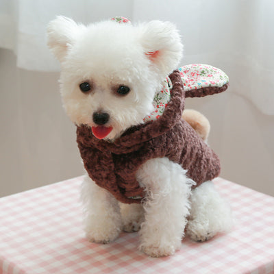Pet Rabbit Big Ear Cotton Coat