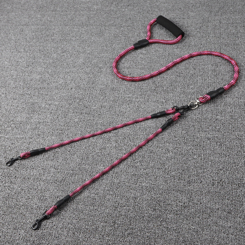 Double Pet Leash Anti-Winding