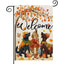 Dogs And Cats Pattern Decorative Linen Garden Banner