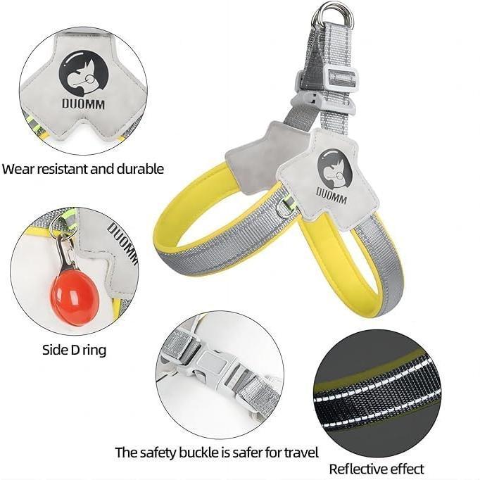 Reflective Dog Harness – Easy Control, Comfortable & Safe