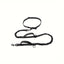 Hands-Free Dog Leash for Running & Walking, Adjustable Waist Belt.