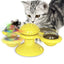 Cat Set- Interactive Rotating Disk, Feather Teasers
