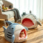 Shark Pet Kennel Warm Yurt Semi-closed